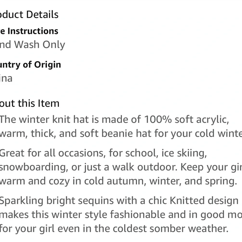 NWOT Girls Hat and Scarf Set - Picture 7 of 7